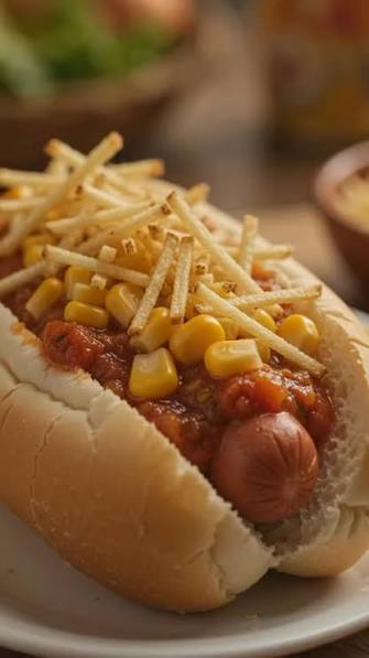 Hot dog no MOLHO