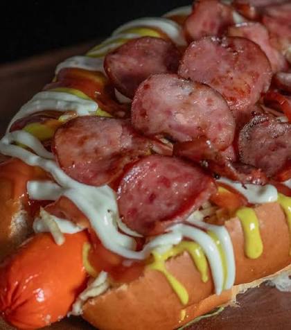 Hot dog na Chapa de Calabresa